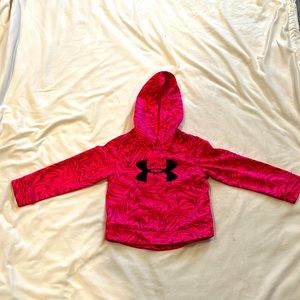 2T Swirly Pink Under Armour Sweatshirt